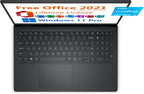 Dell Inspiron 15 Laptop: i3, 16GB RAM, 512GB SSD, Office 2021