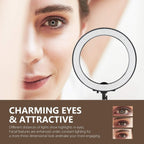 Neewer 10092681 18-inch Dimmable LED Ring Light Kit Stand
