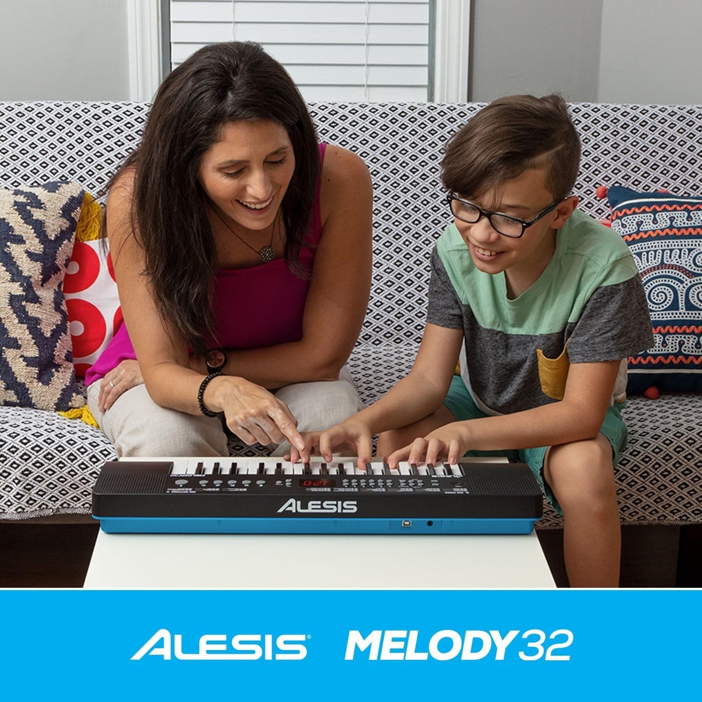 Alesis Melody 32 Beginner Keyboard - 32 Keys with Learning Software