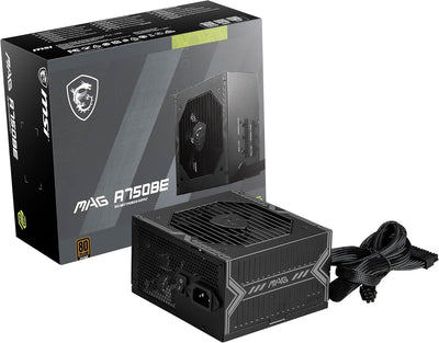 MSI MAG A750BE 750W 80+ Bronze Semi-Modular PSU