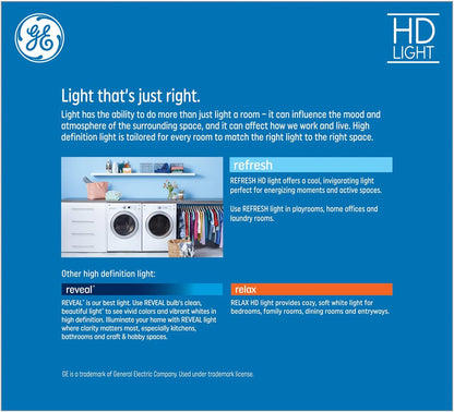 GE Refresh 93130642 BR30 LED Dimmable Daylight Bulb 6-Pack