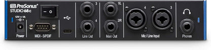 PreSonus Studio 68C USB-C Audio MIDI Interface
