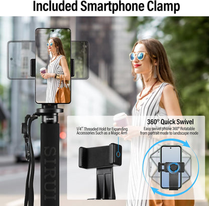 Sirui AM-MDP01 65" Carbon Fiber Travel Monopod