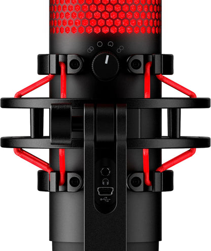 HP 4P5P6AA HyperX QuadCast Rouge Microphone