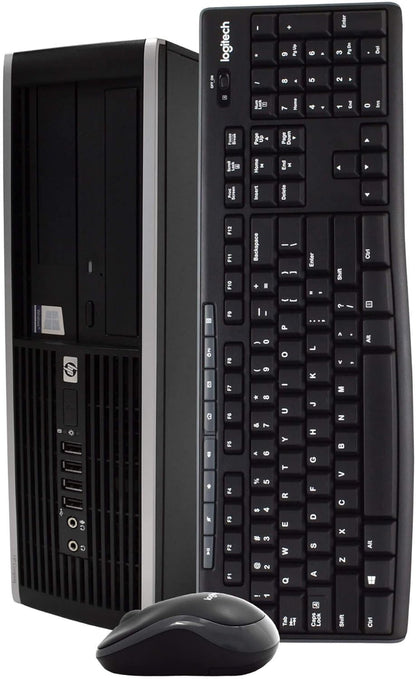 HP Intel Core i5 Elite Desktop PC with 24" Monitor
