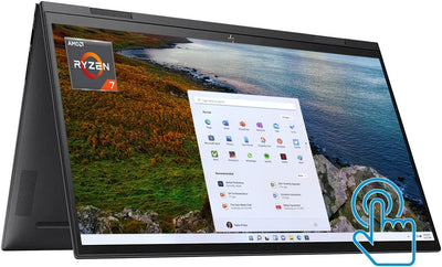 HP ENVY x360 15.6" Touchscreen Laptop - Ryzen 7 5825U 32GB 1TB SSD