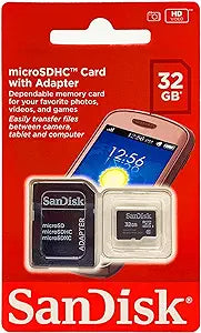 SanDisk FBA_SAN-32GB-MicroSD-Card Reader-BUL 32GB Micro SDHC