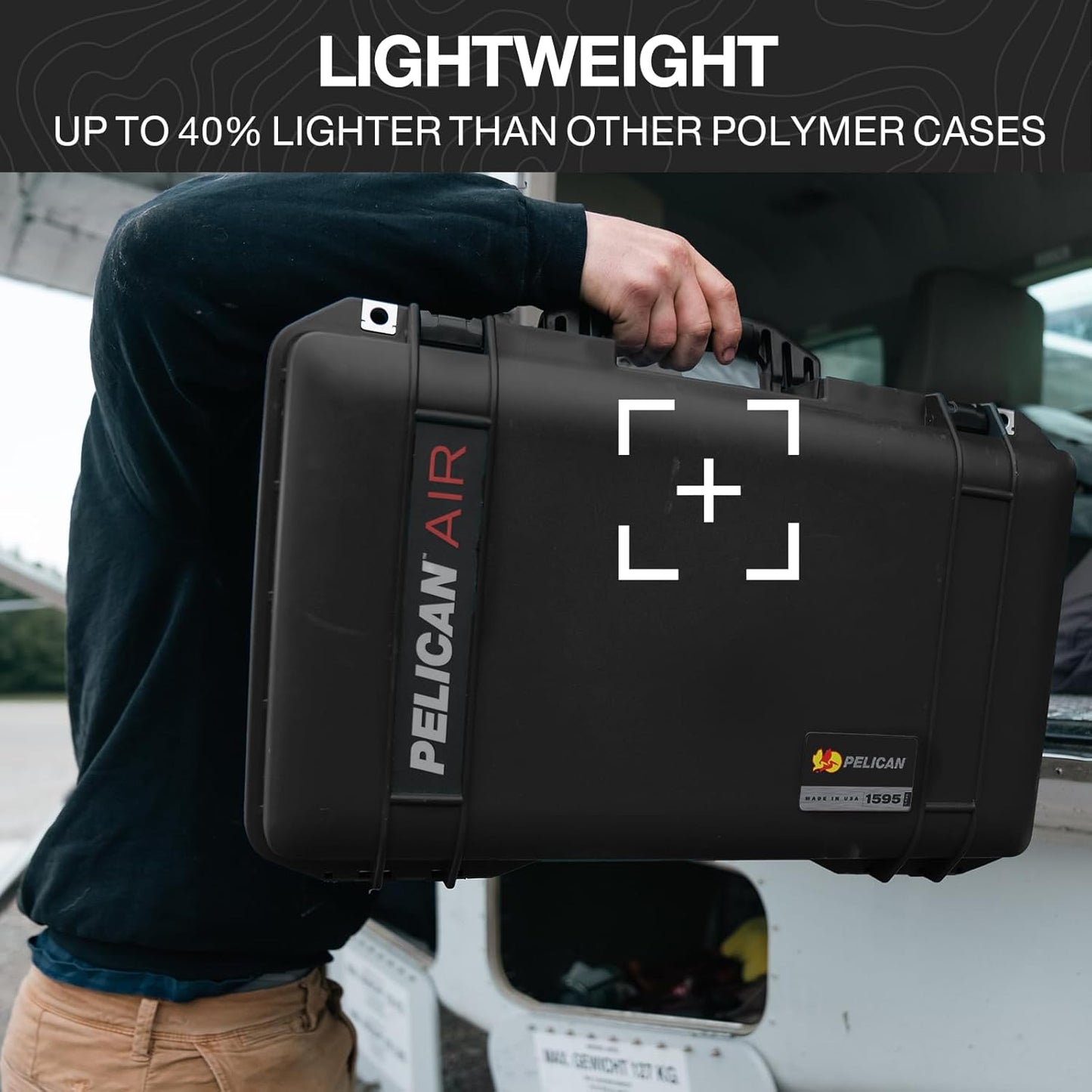 Pelican Air 1535 Case with Trekpack Dividers Black