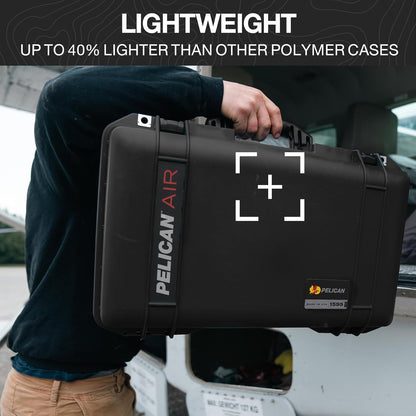 Pelican Air 1535 Case with Trekpack Dividers Black