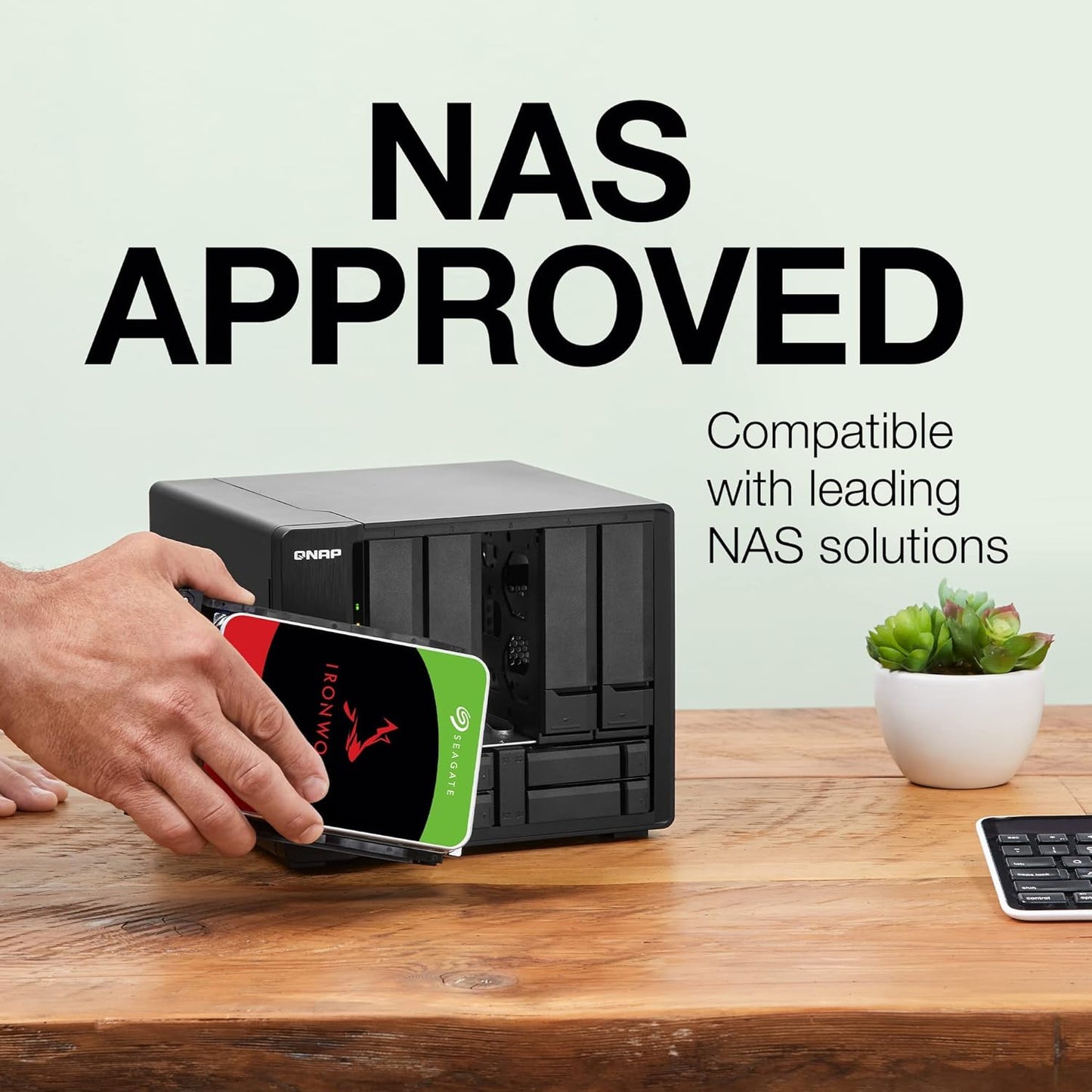 Seagate ST8000VNZ04/N004 IronWolf 8TB NAS Internal HDD