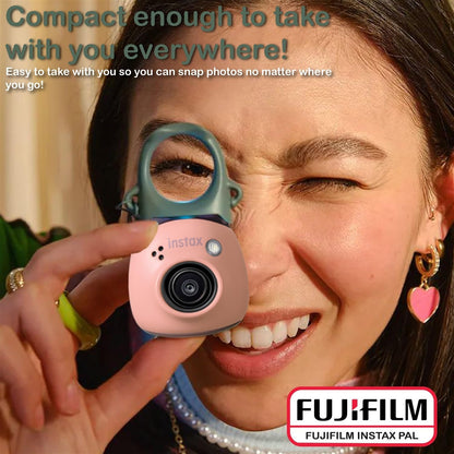 Fujifilm Instax PAL Digital Camera - Powder Pink Bundle