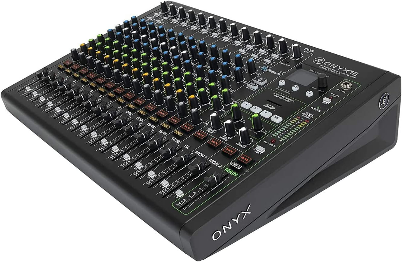 Mackie Onyx16 16-Channel Analog Mixer with USB