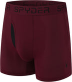 Spyder Mens Performance Boxer Briefs Nylon Mesh Sports Underwear