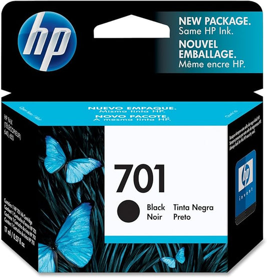 HP CC635A 701 Black Original Ink Cartridge (Discontinued)