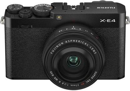 Fujifilm X-E4 XF27mmF2.8 Kit Black Compact Camera