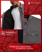 Spyder M SPYDR SWEATR FLEEC Men's Softshell Shirt Jacket
