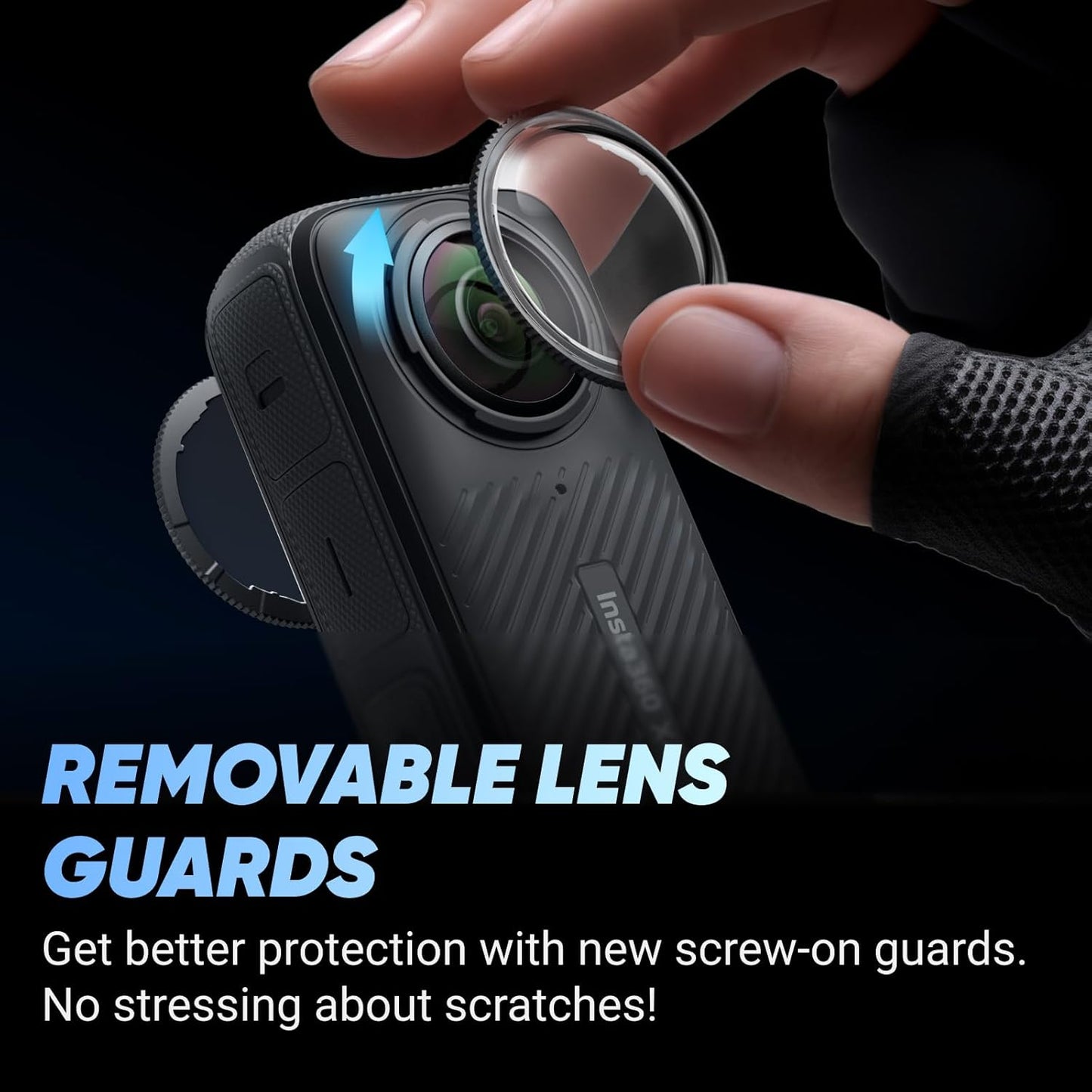 Insta360 X4, 8K 360 Action Camera with Motorcycle Handlebar Mount