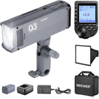 Neewer Q3 200Ws TTL Flash Strobe Kit Sony