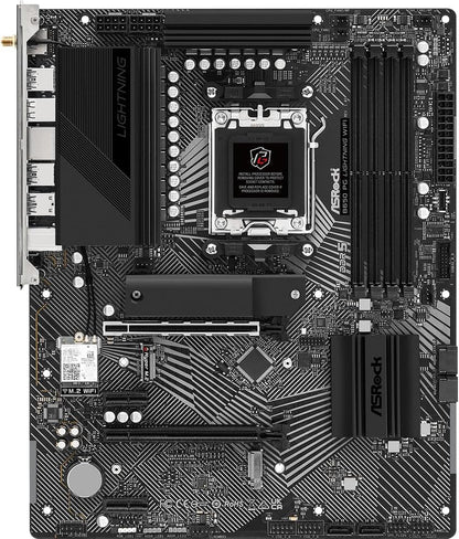 ASRock 90-MXBMW0-A0UAYZ B650M PG Lightning WiFi Motherboard