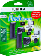 Fujifilm 7032835: QuickSnap Flash 400 Disposable Camera 2-Pack