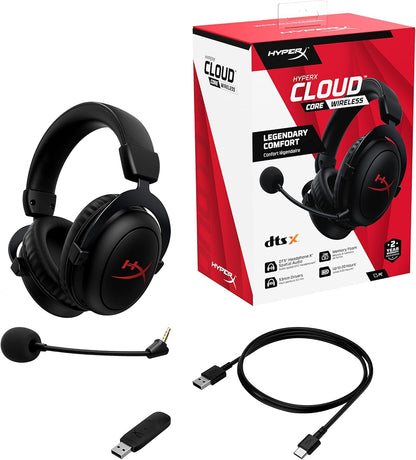 HyperX Cloud Core Wireless Gaming Headset - Renewed