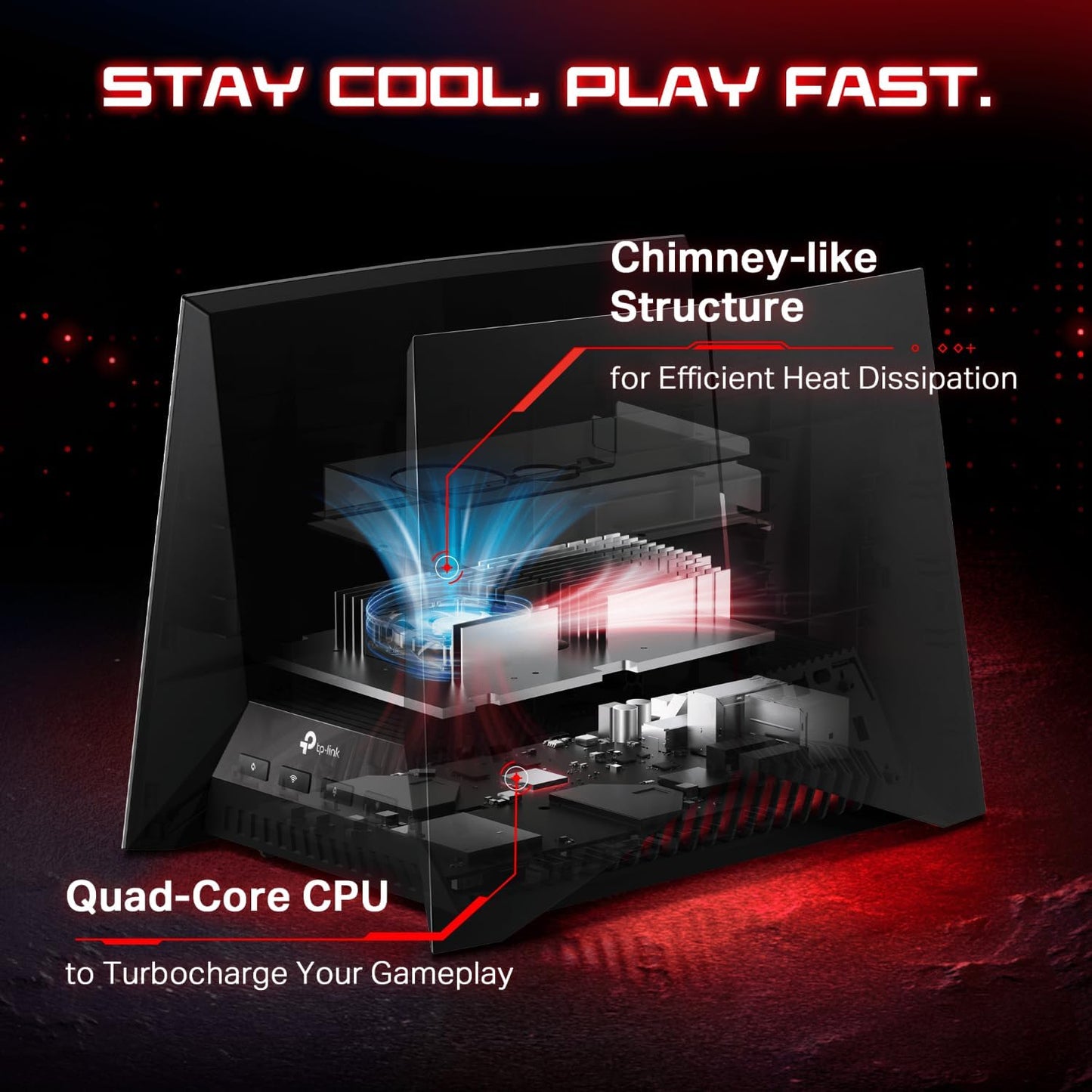 TP-Link Archer GE800 BE19000 WiFi 7 Gaming Router