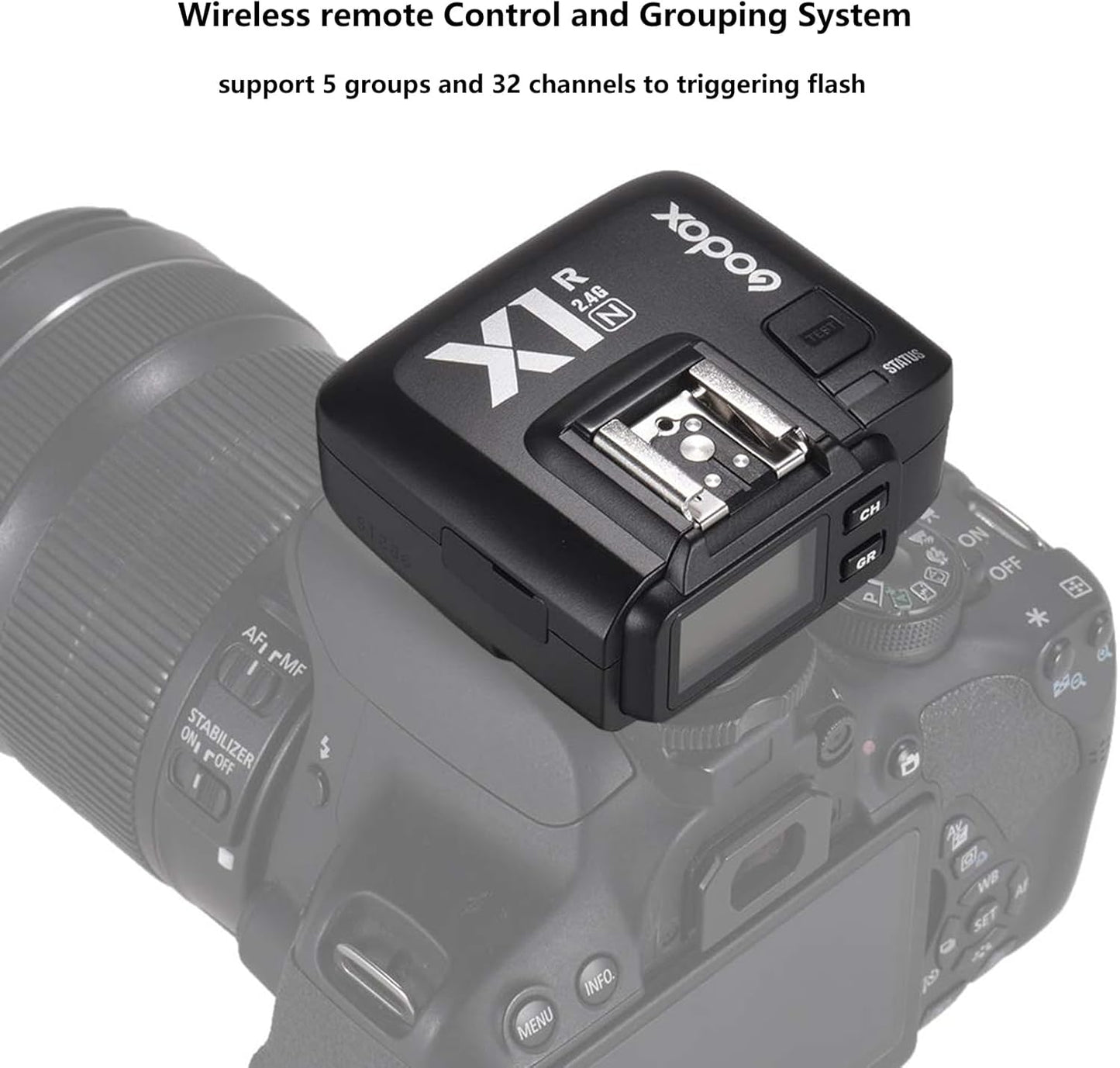 Godox X1N Wireless Flash Trigger Receiver for Nikon