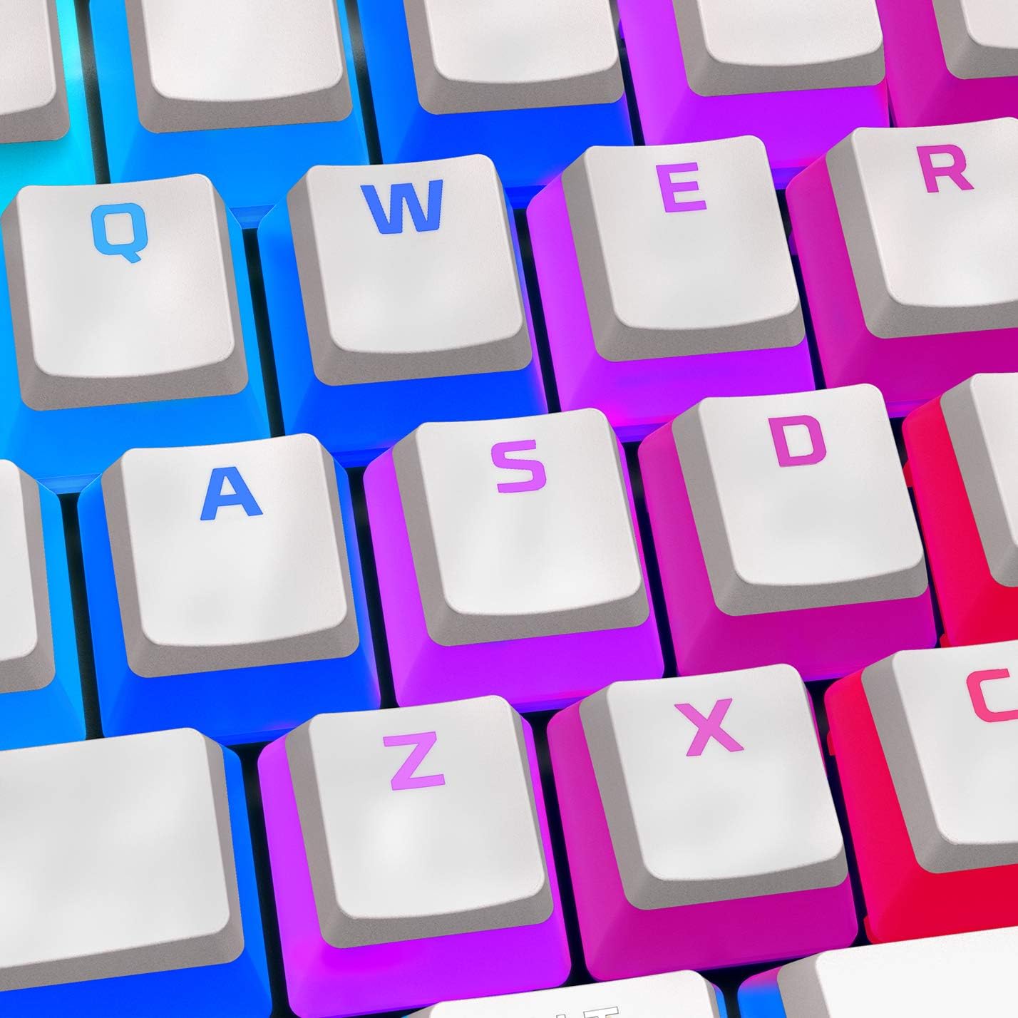 HyperX HKCPXP-WT-US/G Pudding Keycaps PBT Double Shot