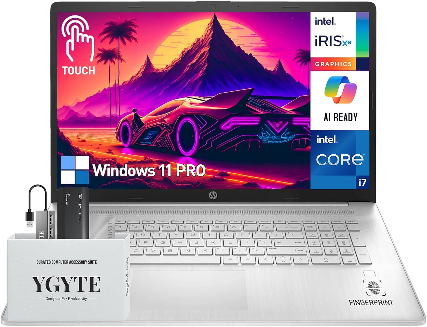 HP 1355U 17" Touchscreen Laptop: i7, 64GB RAM, 2.5TB SSD