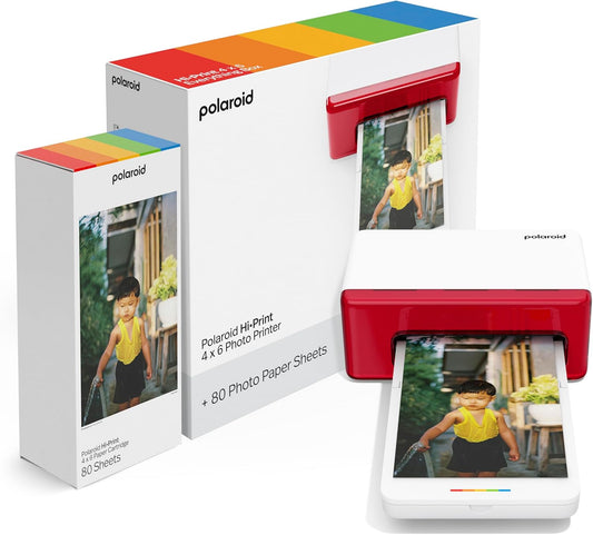 Polaroid 006552 Hi-Print 4x6 Photo Printer Bundle