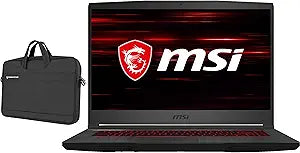 MSI GF63440-4554-226589 Thin i5 RTX 3050 Gaming Laptop Bundle