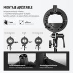 Neewer 10104839 CRB1 S-Type Speedlite Bracket Bowens Mount