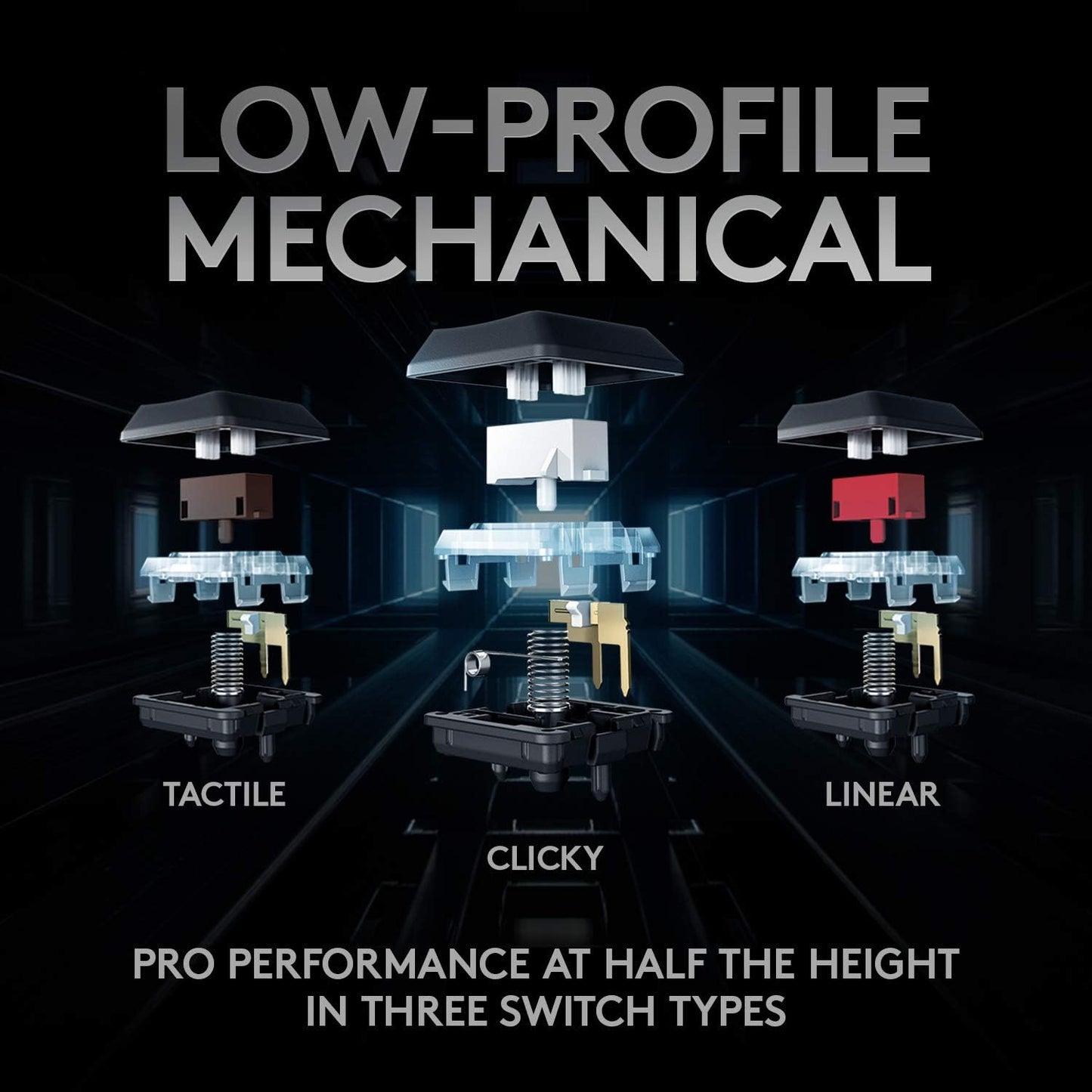 Logitech G915 Tenkeyless Lightspeed RGB Gaming Keyboard Renewed