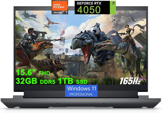 Dell 5535 G15 Gaming Laptop Ryzen 7 RTX 4050