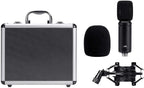 Monoprice 625908 Stage Right Ribbon Microphone Black