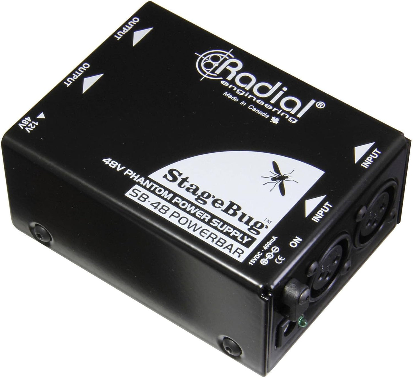 Radial Engineering 4336300383 StageBug SB-48 Phantom Power Supply