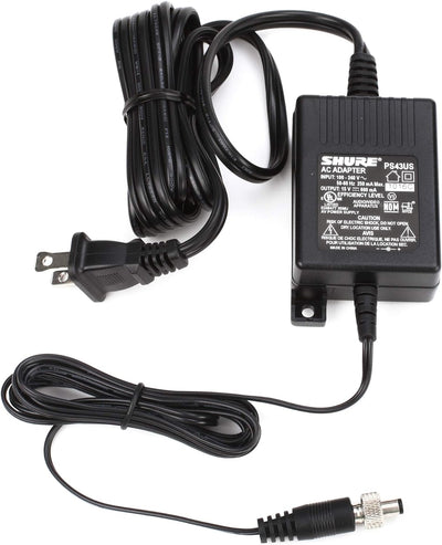 Shure PS43US Power Supply - GLX4 & ULX4 Wireless Receivers