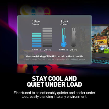 MSI THIN15132678 Thin 15 i7 RTX 4050 Gaming Laptop