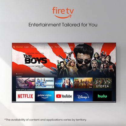 Hisense 75U6HF 75-Inch 4K ULED QLED Fire TV (2024)