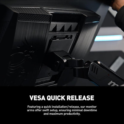 MSI MPG MT201DR Premium RGB Dual Monitor Stand