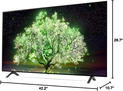 LG E54LGOLED48A1PUA 48" 4K OLED Smart TV Bundle