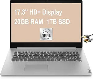 Lenovo Ideapad 3 17" Laptop i5, 20GB RAM, 1TB SSD