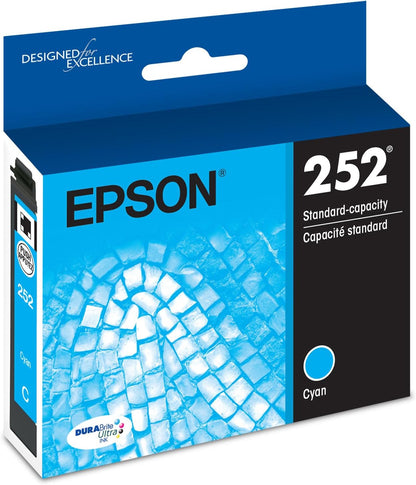 Epson T252220-S DURABrite Cyan Ink Cartridge