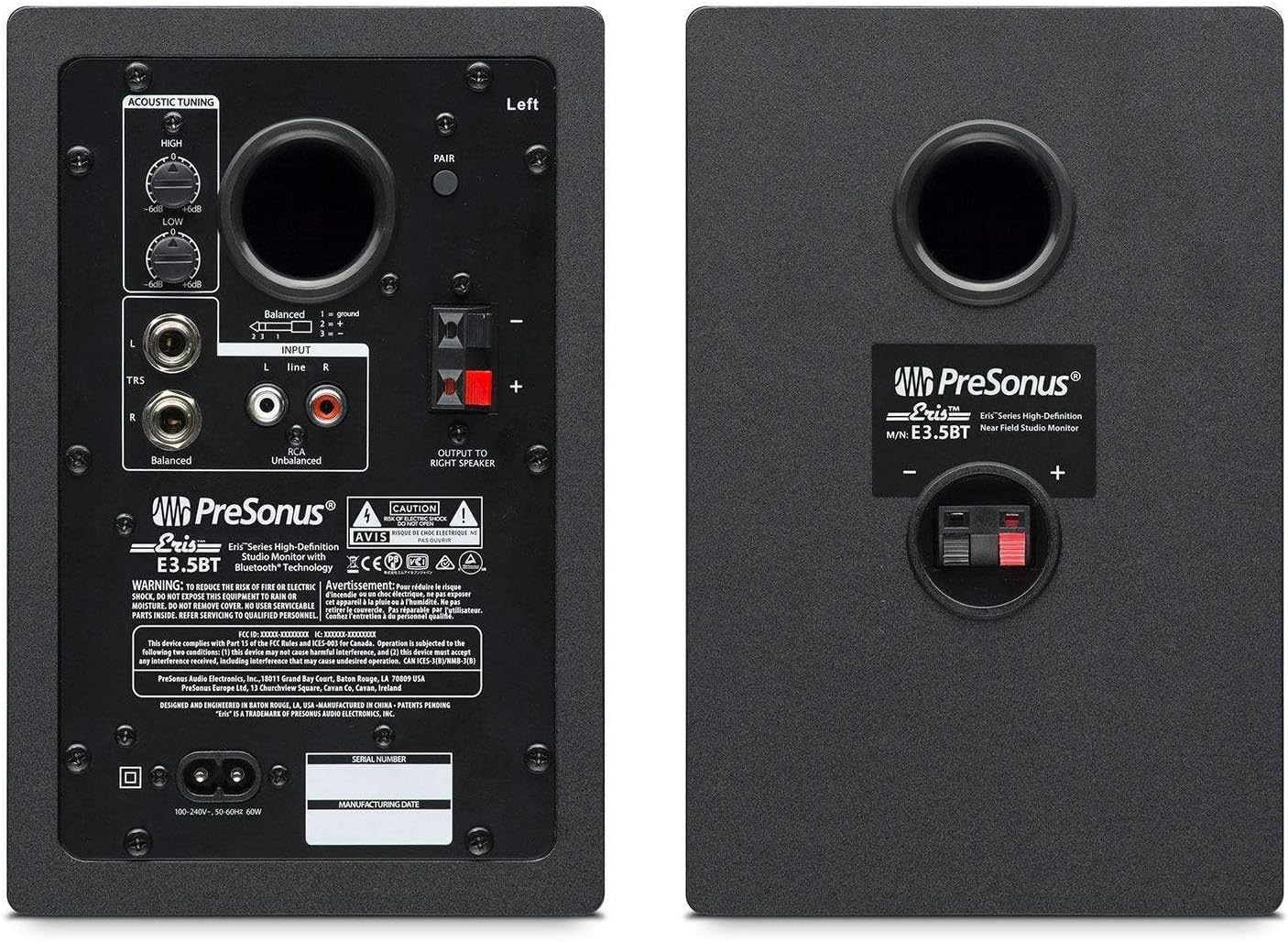 PreSonus Eris E3.5 BT Studio Monitors & Headphones