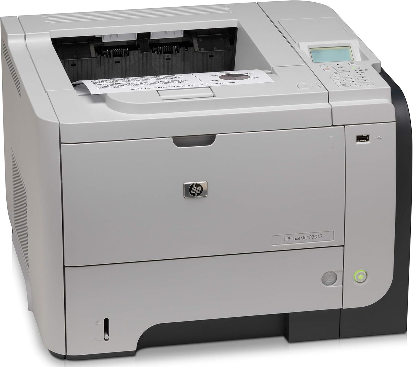 HP CE527A LaserJet P3015N Monochrome Laser Printer Renewed