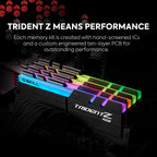G.Skill F4-4000C18D-32GTZR Trident Z RGB 32GB DDR4 4000MHz RAM