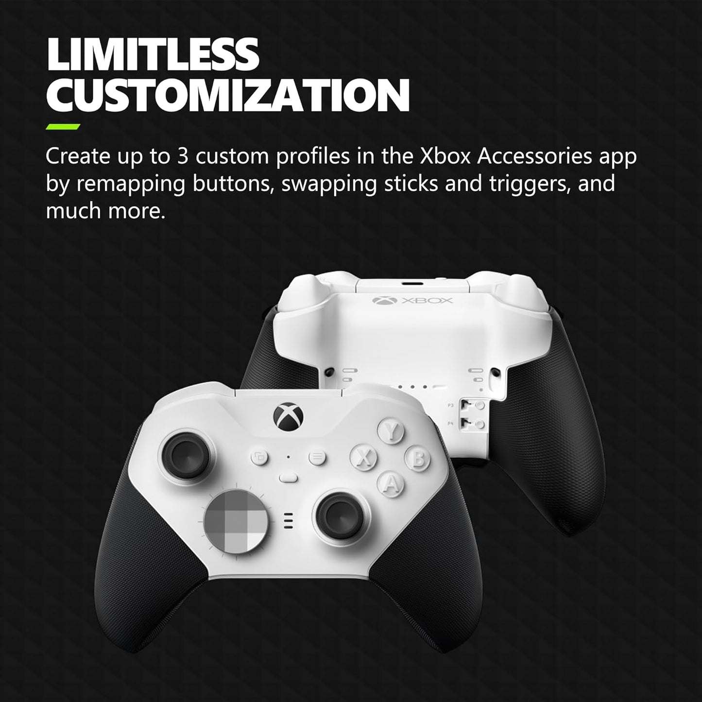Microsoft 4IK-00001 Xbox Elite Series 2 Controller White