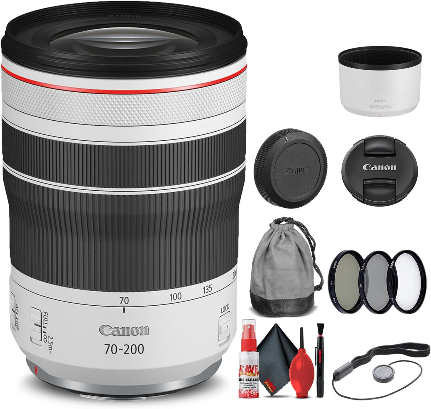 Canon 4318C002 RF 70-200mm f/4L IS USM Renewed Lens