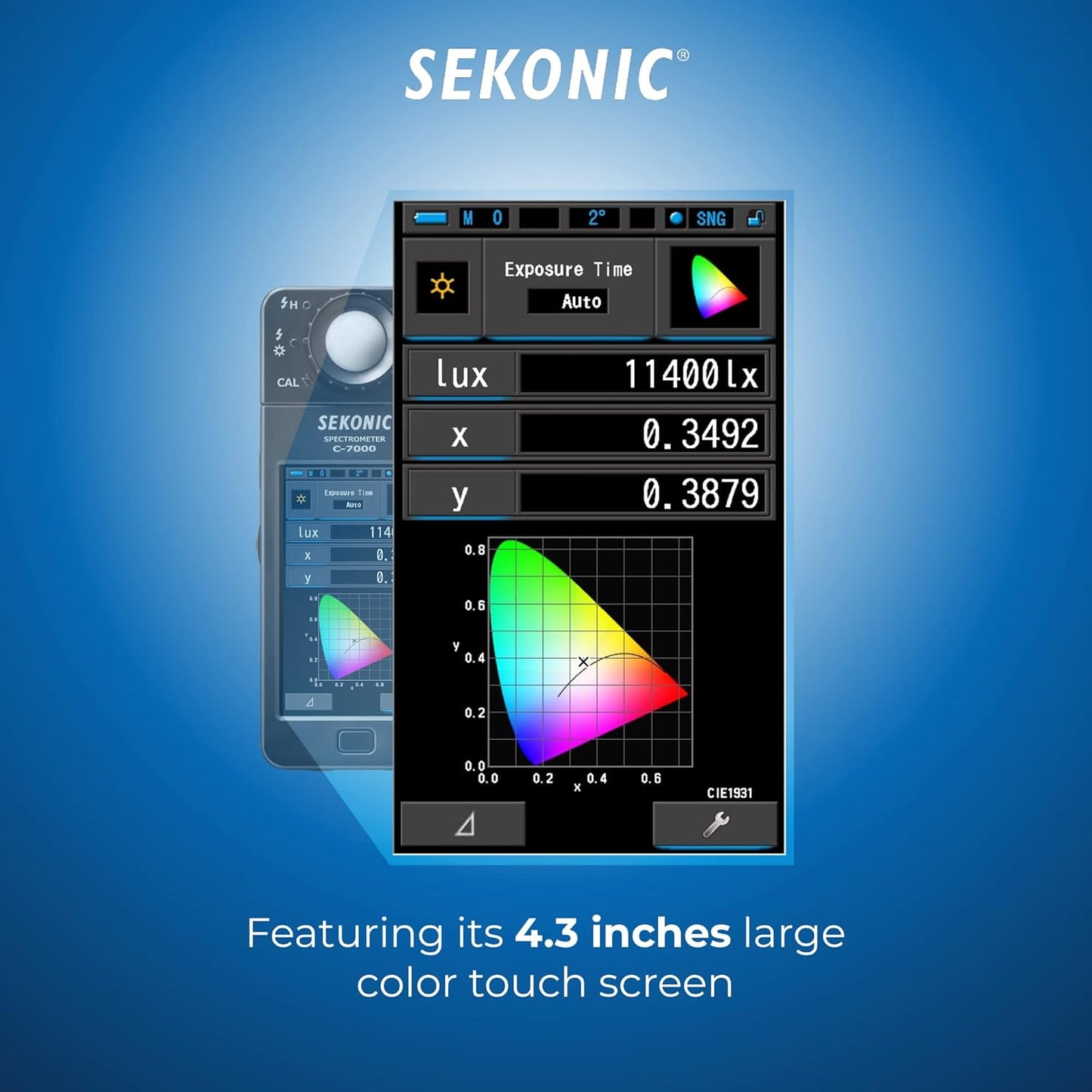 Sekonic C-7000 Spectrometer - Professional Color Meter