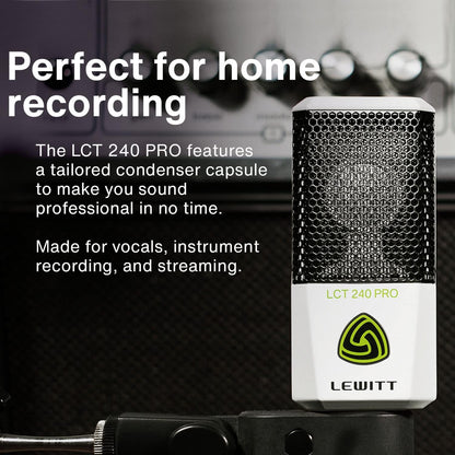 Lewitt LCT 240 Pro White Condenser Microphone